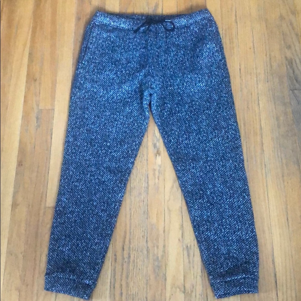 Men’s Japanese luxury houndstooth sweatpants